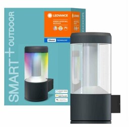 LEDVANCE Lampa ogrodowa SMART+ BT Modern Lantern Wall