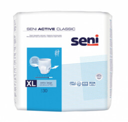 SENI ACTIVE CLASSIC XL, 30szt. - Pieluchomajtki