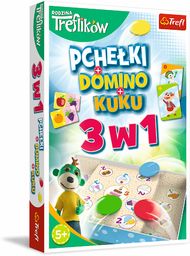 Trefl Trefliki 3 w 1 Rodzinna Gra Domino