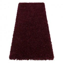 Dywan LUXUS shaggy aubergine 08 fioletowy 80x150 cm