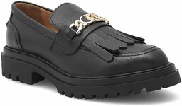 Loafersy Eva Minge ANGE-1018 Czarny