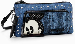 Portfel L denim Mickey Mouse