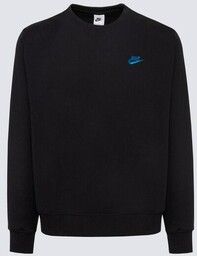 NIKE BLUZA FDTN CREW BLK BLU SWEATSHIRT