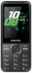 MAXCOM Telefon MM244 Classic Stalowy Light