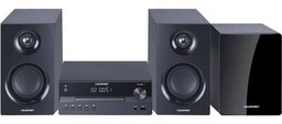 BLAUPUNKT Wieża z Subwooferem MS55SUB Czarna, Odtwarzacz CD,