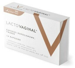 LACTOVAGINAL - 14 kapsułek dopochwowych