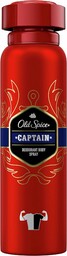 Old Spice Captain Dezodorant, Czerwony, 6 x 150