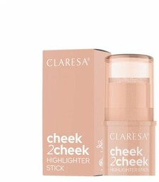 CLARESA Cheek2Cheek Kremowy rozświetlacz w sztyfcie 01 Pearl