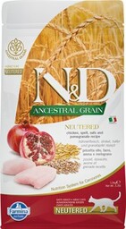 FARMINA N&D Low Grain Chicken & Pomegranate Neutered