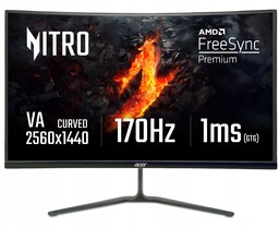 Zakrzywiony Acer ED270UP2 27'' Wqhd 2560x1440 170Hz FreeSync