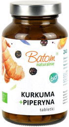 Batom Kurkuma + piperyna 240 tabletek (BIO)