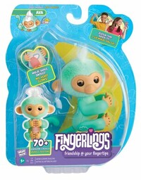 COBI Zabawka interaktywna Fingerlings Małpka Ava WOW-3116