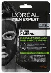 L''Oréal Men Expert Pure Carbon reinigende Tuchmaske Maseczka