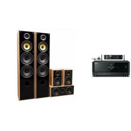 YAMAHA RX-V6A + TAGA HARMONY TAV-606v3 (oak)