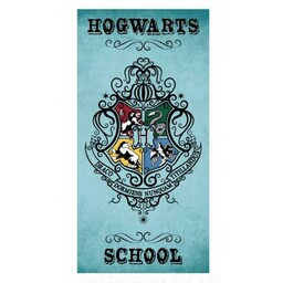 Setino Ręcznik plażowy 70x140 Harry Potter turkusowy bawełniany