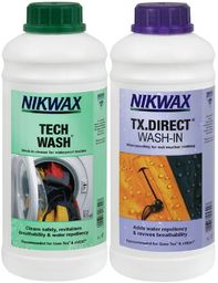 Zestaw Nikwax Tech Wash + TX.Direct 2x1000ml