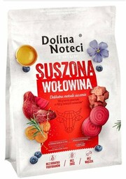 DOLINA NOTECI Karma dla psa Premium Suszona wołowina