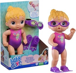 Baby Alive Lalka do pływania dla niemowląt, 25