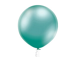 Balon lateksowy Glossy zielony - olbrzym 60 cm