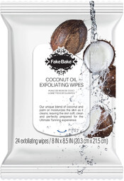 Fake Bake Chusteczki peelingujące - Coconut Exfoliating Wipes