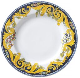 TALERZ PŁYTKI SPECIALE BAROCCO 21 cm PORCELANA FINE