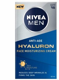 NIVEA Men Hyaluron Przeciwzmarszczkowy krem do twarzy Anti-Age