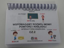 Wspomagamy rozwój mowy. Powtórz i naśladuj cz.2. Interaktywna