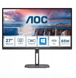 Monitor Led Aoc Q27V5N/BK 27" 2560x1440px Va