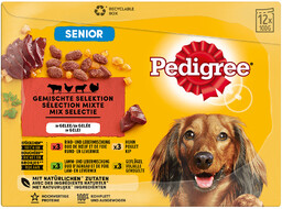 Pakiet mieszany Pedigree Senior, saszetki w galarecie -