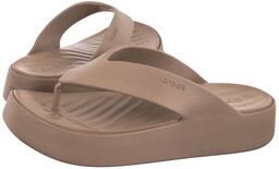 Japonki Crocs Getaway Platform Flip Latte 209410-2Q9 (CR308-b)