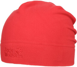 Czapka Beanie Real Stuff by Jack Wolfskin, czerwony,