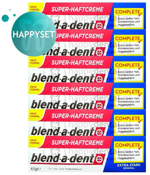 BLEND-A-DENT HappySET Original 6x47g - kleje (granatowe)