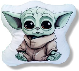 Poduszka yoda maskotka Baby Yoda przytulanka Yoda