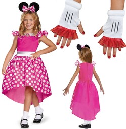 Disney kostium, strój karnawałowy Myszka Minnie 109-123 cm