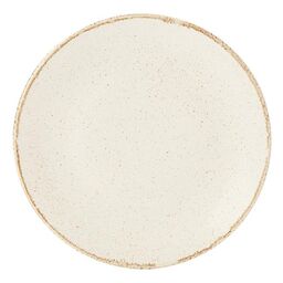 TALERZ PŁYTKI SAND 28 cm PORCELANA KREMOWA 04ALM001497