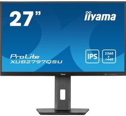 Monitor 27 cali XUB2797QSU-B1 IPS,HDMI,DP,100Hz,QHD,HAS(150mm),1ms, 2xUSB(3.2),2x2W,ADAPTIVE SYNC,FlickerFree /5y/