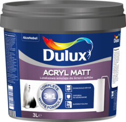 Farba lateksowa Dulux Acryl Matt 3 l Dulux