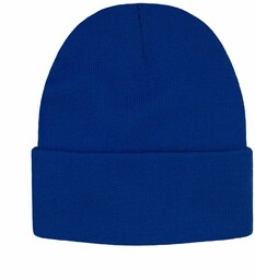 Jednokolorowa Czapka Zimowa Typu Beanie  Zimowa -