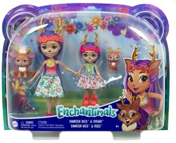 Mattel ENCHANTIMALS. LALKI SIOSTRY 2-PAK HCF80