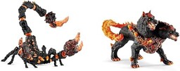 SCHLEICH SLH70142 Skorpion Z Lawą,wielokolorowy & SCHLEICH SLH42451