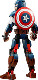 Klocki LEGO Marvel Figurka Kapitana Ameryki do zbudowania