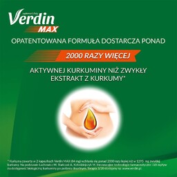 Verdin Max, 15 kapsułek