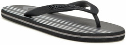 Japonki Hummel Multi Stripe Flip Flop 214038-2001 Czarny