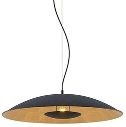 Lindby - Narisara Lampa Wisząca Ø80 Black/Gold