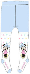 Rajstopki dla dziewczynki bawełniane Myszka Minnie Disney Niebieskie