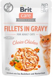 BRIT - CARE Fillets in Gravy choice chicken