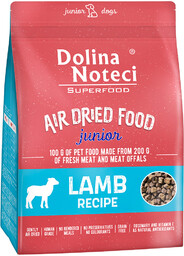 Dolina Noteci Superfood Junior, z jagnięciną - 2