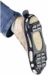 Antypoślizgowe nakładki na buty z kolcami, rozmiar 42-46