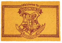 Wycieraczka Harry Potter - Welcome to Hogwarts Erb