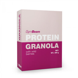 GymBeam Granola proteinowa z owocami leśnymi 5 x